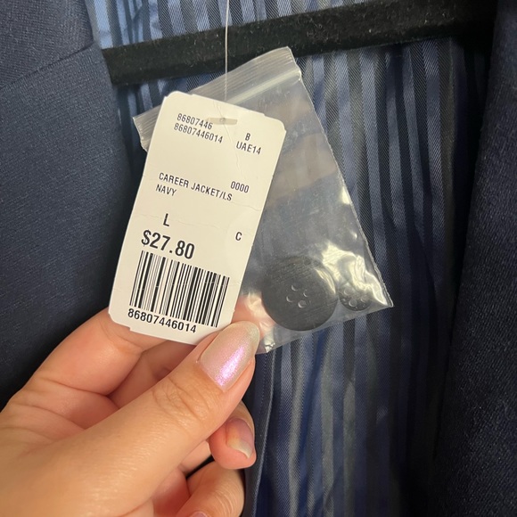 Forever 21 Navy Blue Blazer - Picture 3 of 6